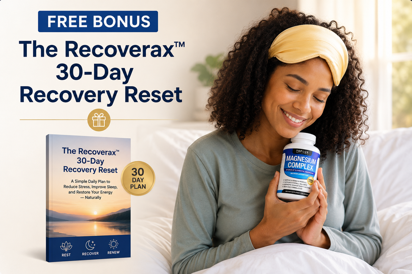 FREE BONUS "The Recoverax™ 30-Day Recovery Reset"