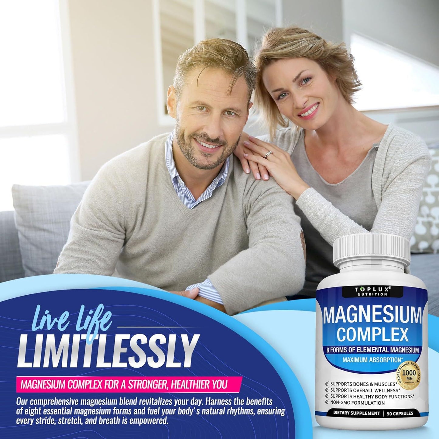 Hyaluronic Acid Collagen Vitamin Magnesium Capsules