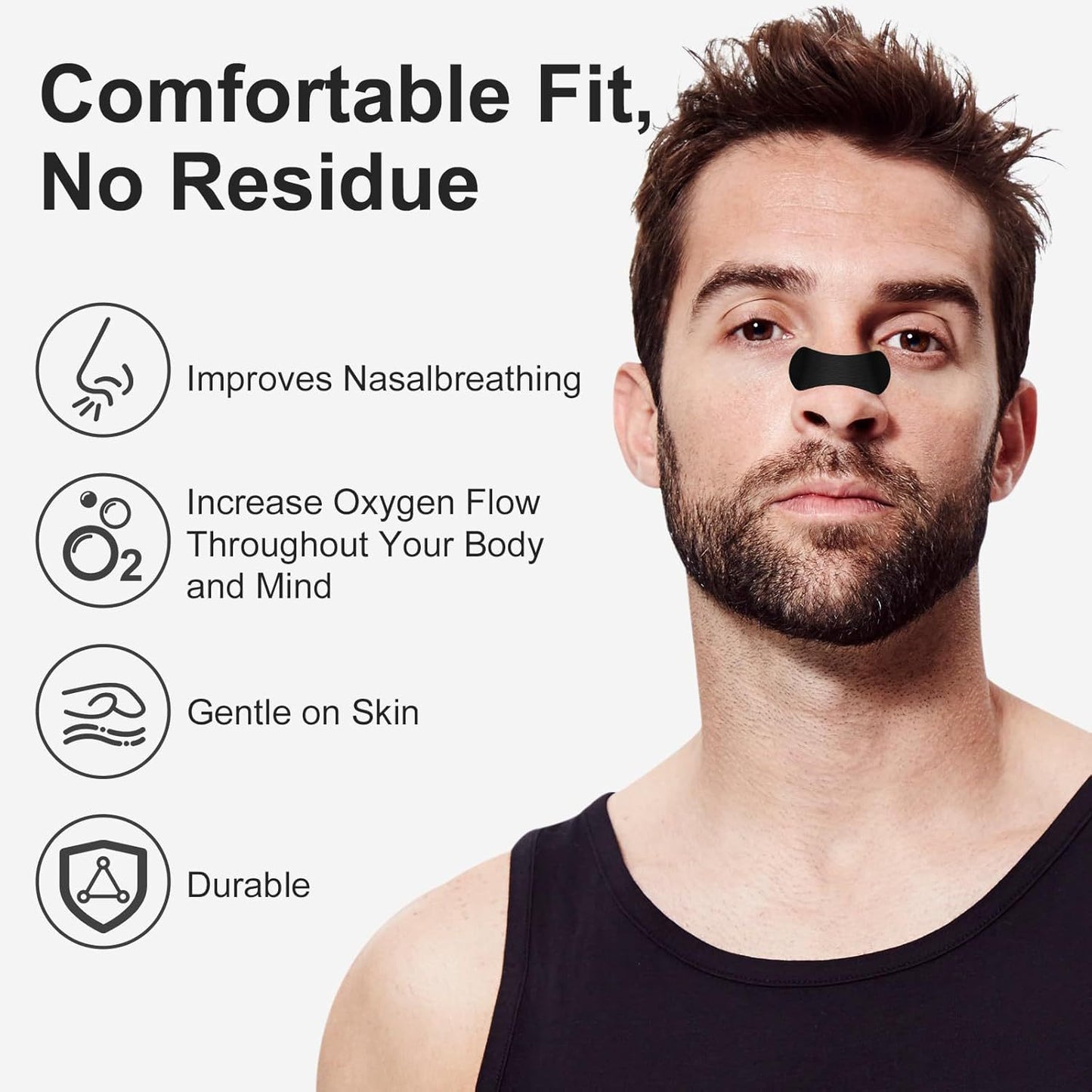 Sports nasal strips